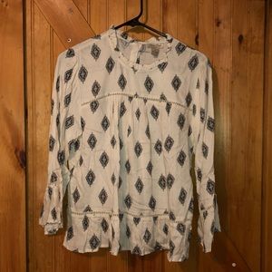 3/$20 Lucky Brand Blouse Size Medium